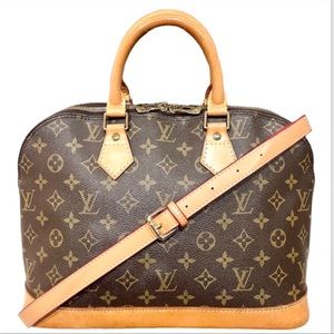 ON SALE! Authentic Louis Vuitton Monogram Alma PM Bag Shoulder Bag Tote Handbag